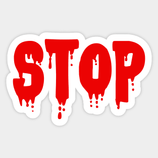 stop Sticker